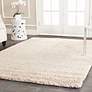 Thumbnail4 of Shag Collection SG151-1313B 4'x6' Beige Shag Area Rug more views