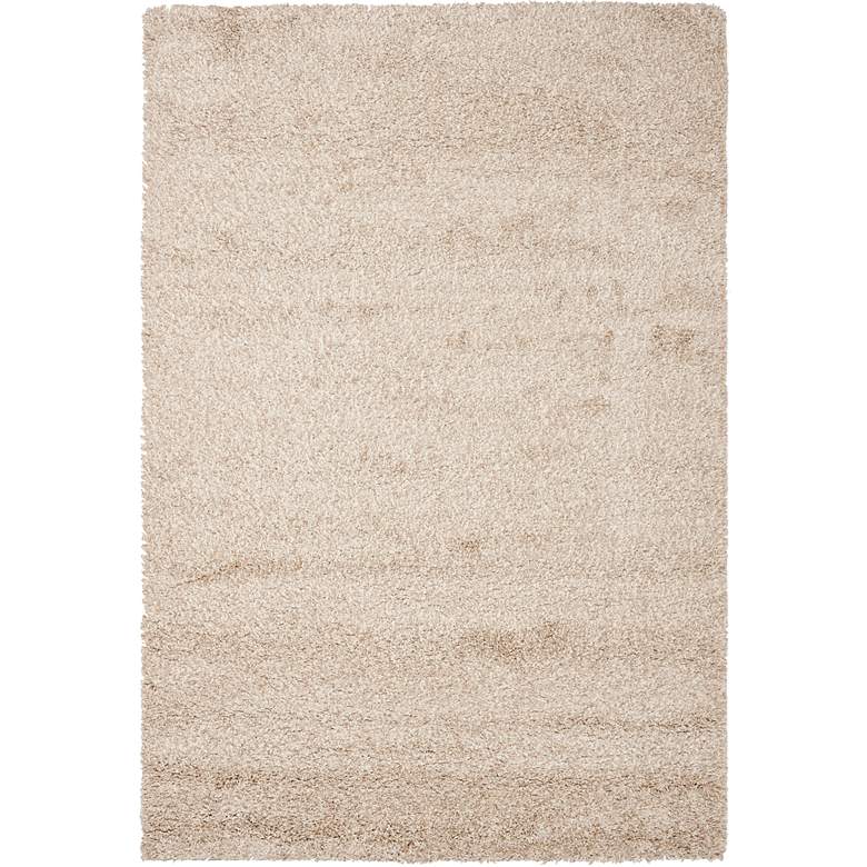 Image 3 Shag Collection SG151-1313C 5'3"x7'6" Beige Shag Rug