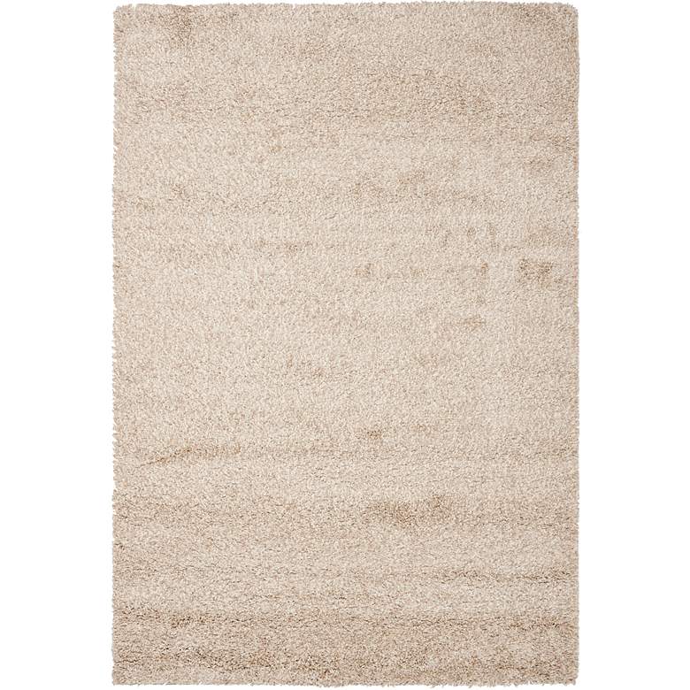 Image 3 Shag Collection SG151-1313C 5&#39;3 inchx7&#39;6 inch Beige Shag Rug