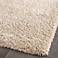 Shag Collection SG151-1313C Beige Shag Rug