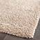 Shag Collection SG151-1313C Beige Shag Rug