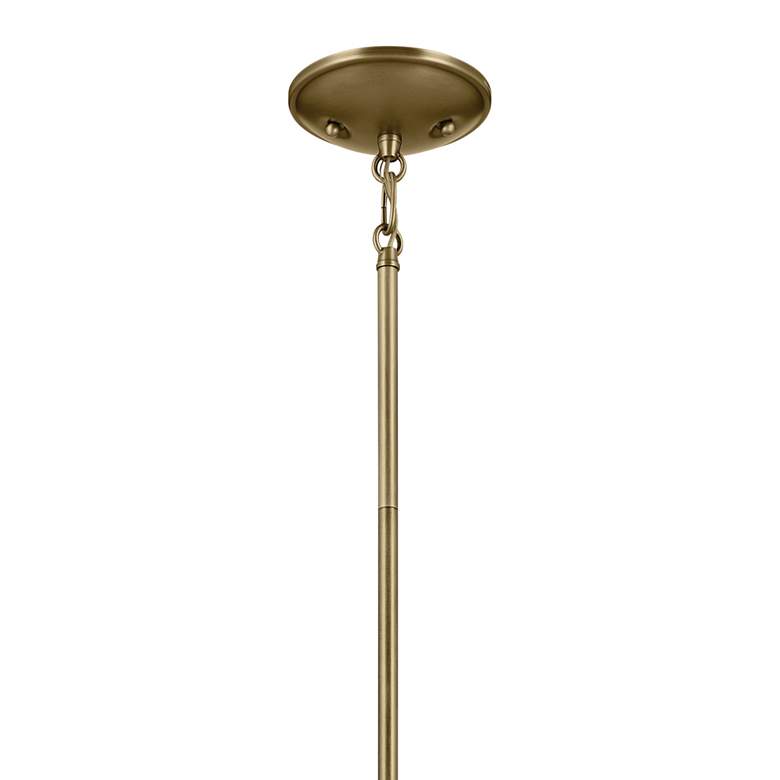 Image 5 Shailene 15.25" 3-Light Mini Chandelier in Natural Brass more views