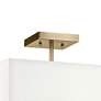 Thumbnail4 of Shailene 18" 3-Light Medium Square Semi Flush in Natural Brass more views