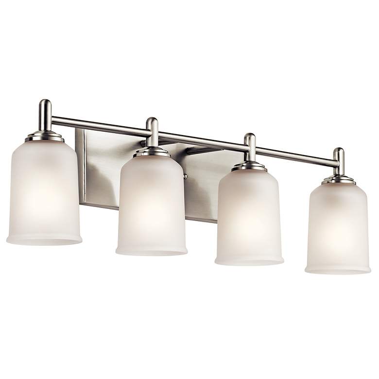 Image 2 Shailene 29.5"  Vanity Light  in Brushed Nickel more views