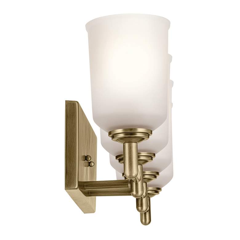 Image 3 Shailene 29.75" 4-Light Vanity Light in Natural Brass more views