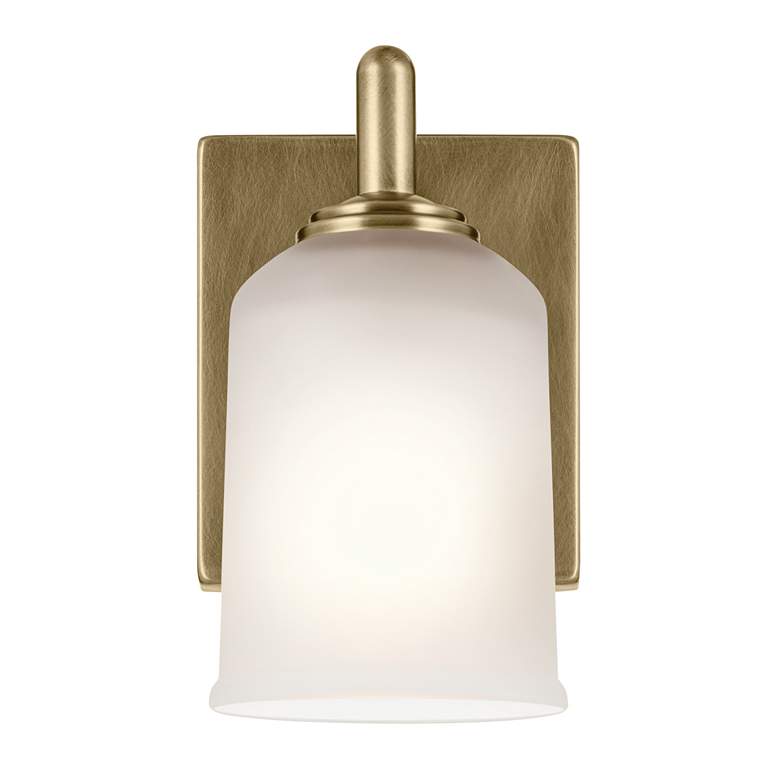 Image 6 Shailene 5" 1-Light Wall Sconce in Natural Brass more views
