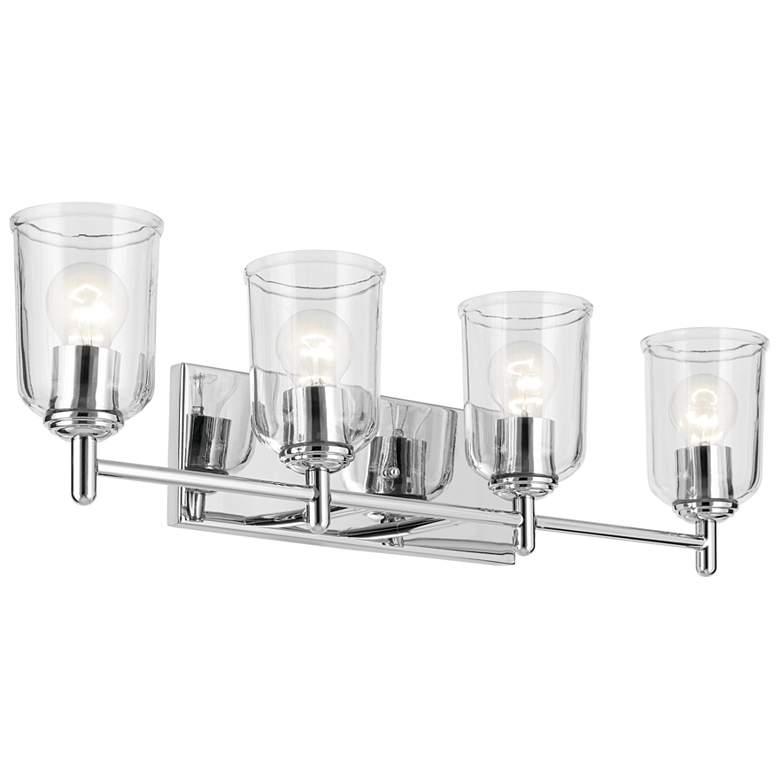 Image 1 Shailene Chrome Linear Clear Bath 4Lt