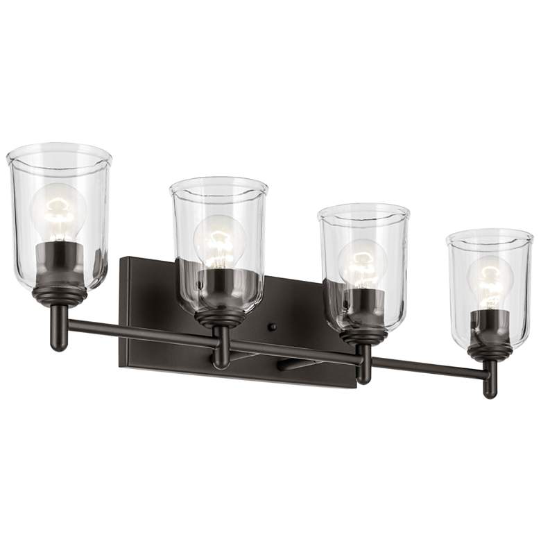 Image 1 Shailene Olde Bronze Linear Clear Bath 4Lt