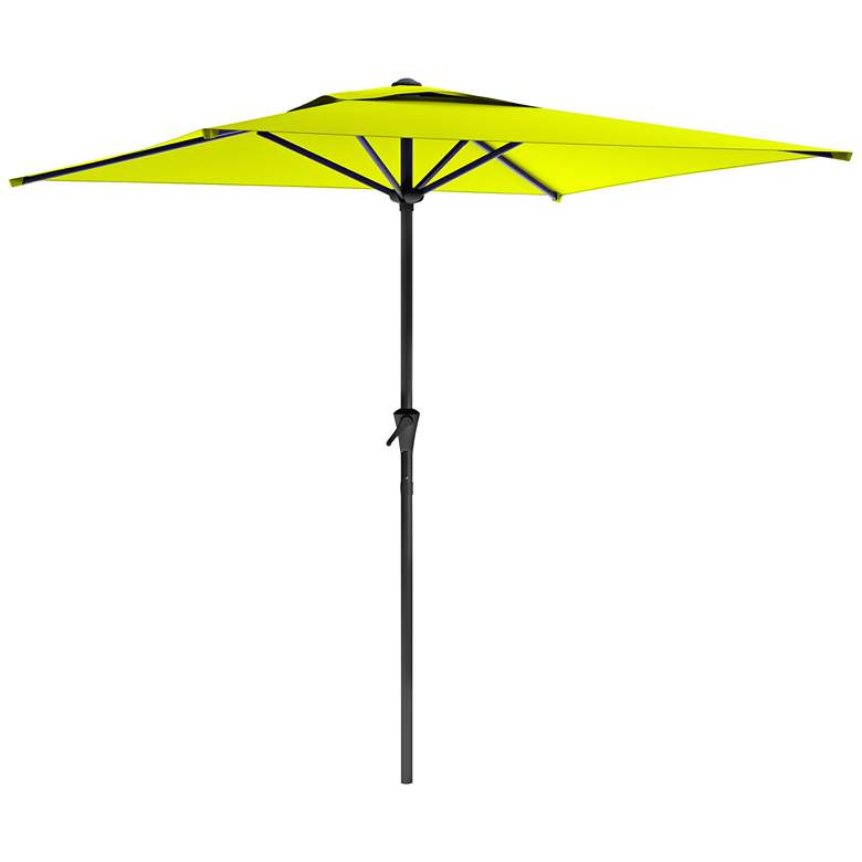 Image 1 Shala 9-Foot Lime Green Tilting Square Patio Umbrella