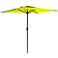 Shala 9-Foot Lime Green Tilting Square Patio Umbrella