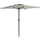 Shala 9-Foot Sand Gray Tilting Square Patio Umbrella