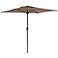 Shala 9-Foot Sandy Brown Tilting Square Patio Umbrella