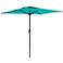 Shala 9-Foot Turquoise Tilting Square Patio Umbrella