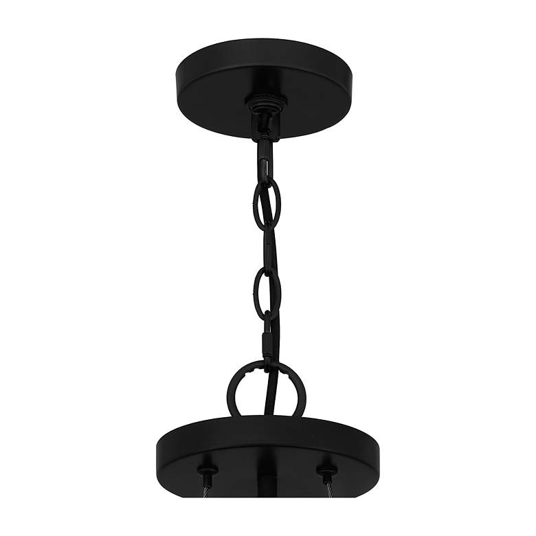 Image 7 Shanghai 3-Light Matte Black Pendant more views