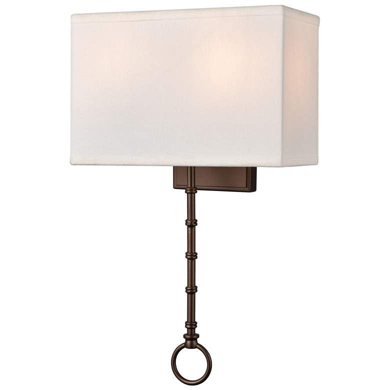 Image 1 Shannon 17 inch High 2-Light Sconce - Oil Rubbed Bronze