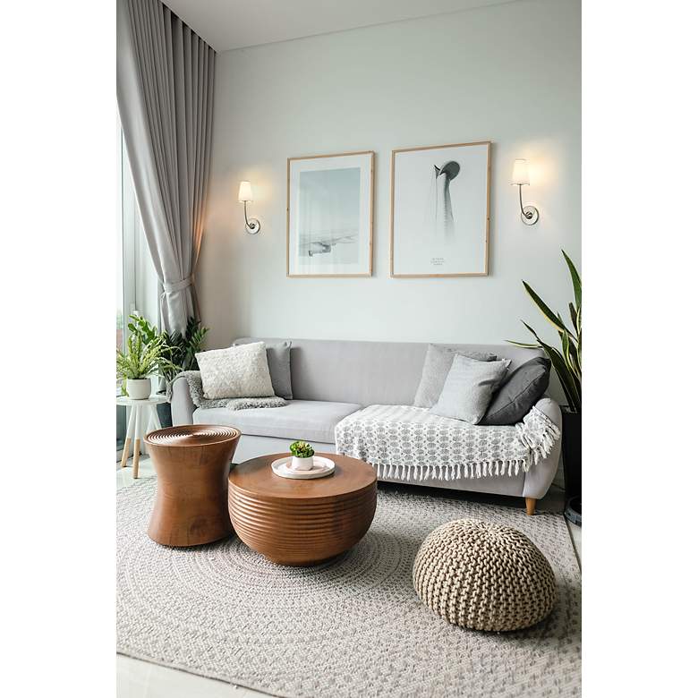 Image 4 Shannon by Z-Lite Brushed Nickel 1 Light Wall Sconce more views