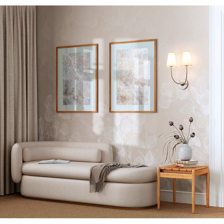 Image 3 Shannon by Z-Lite Brushed Nickel 2 Light Wall Sconce more views