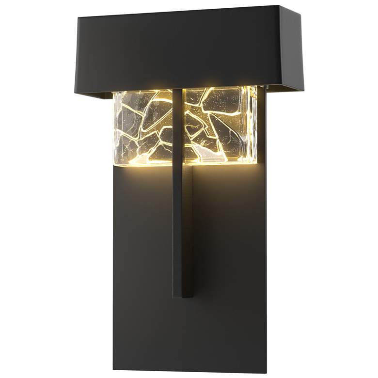 Image 1 Shard 14" High Coastal Black LED Outdoor Wall Light