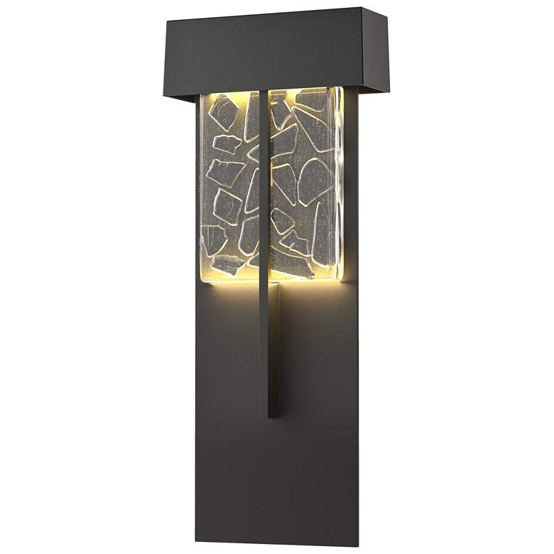 Image 1 Shard 21" High Coastal Black LED Outdoor Wall Light