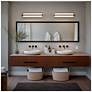 4_Shard 4.88"H x 24.25"W 1-Light Bath Vanity & Wall Light in Brushed Nickel more views