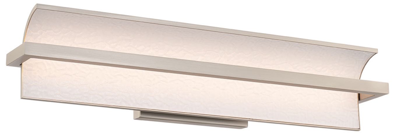 Shard 4.88"H x 24.25"W 1-Light Bath Vanity & Wall Light in Br