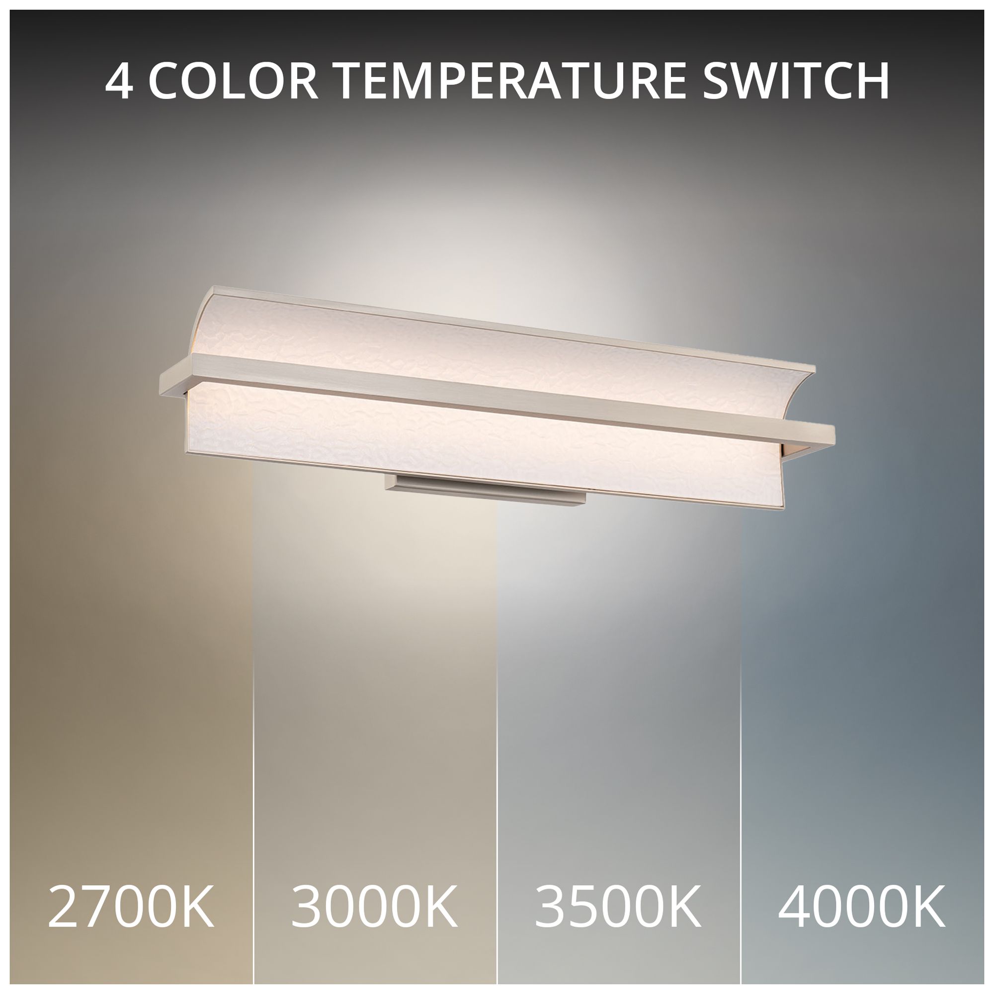 Image 2 Shard 4.88"H x 24.25"W 1-Light Bath Vanity & Wall Light in Br more views