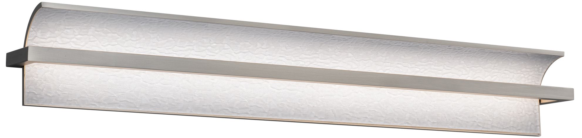 Shard 4.88"H x 34.25"W 1-Light Bath Vanity & Wall Light in Br