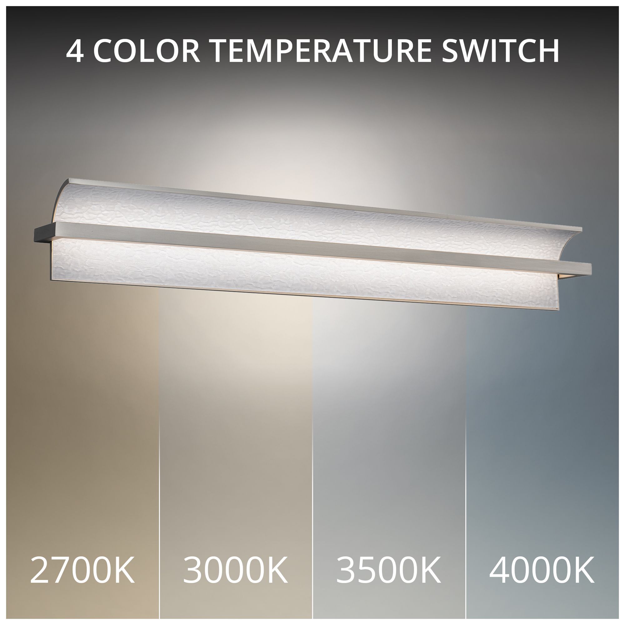 Image 2 Shard 4.88"H x 34.25"W 1-Light Bath Vanity & Wall Light in Br more views