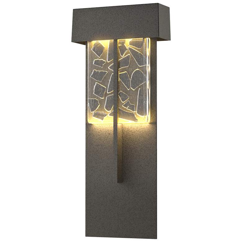 Image 1 Shard XL 21"H Coastal Natural Iron LED Outdoor Wall Light