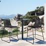 1_Shasta 30" Black Outdoor Bar Stools Set of 2