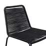 3_Shasta 30" Black Outdoor Bar Stools Set of 2 more views