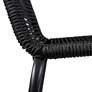 5_Shasta 30" Black Outdoor Bar Stools Set of 2 more views