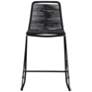 7_Shasta 30" Black Outdoor Bar Stools Set of 2 more views