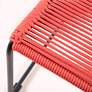 7_Shasta Brick Red Rope Outdoor Dining Chairs Set of 2 more views