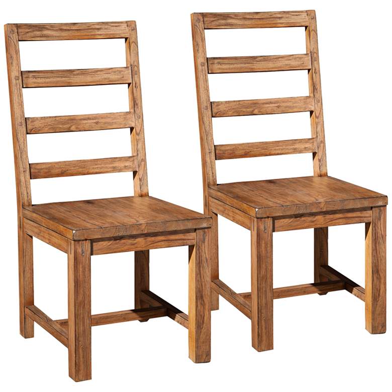 Image 1 Shasta Salvaged Natural Dining Chair Set of 2