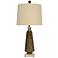 Shasta Textured Brown Table Lamp