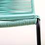 Shasta Wasabi Rope Outdoor Dining Chairs Set of 2