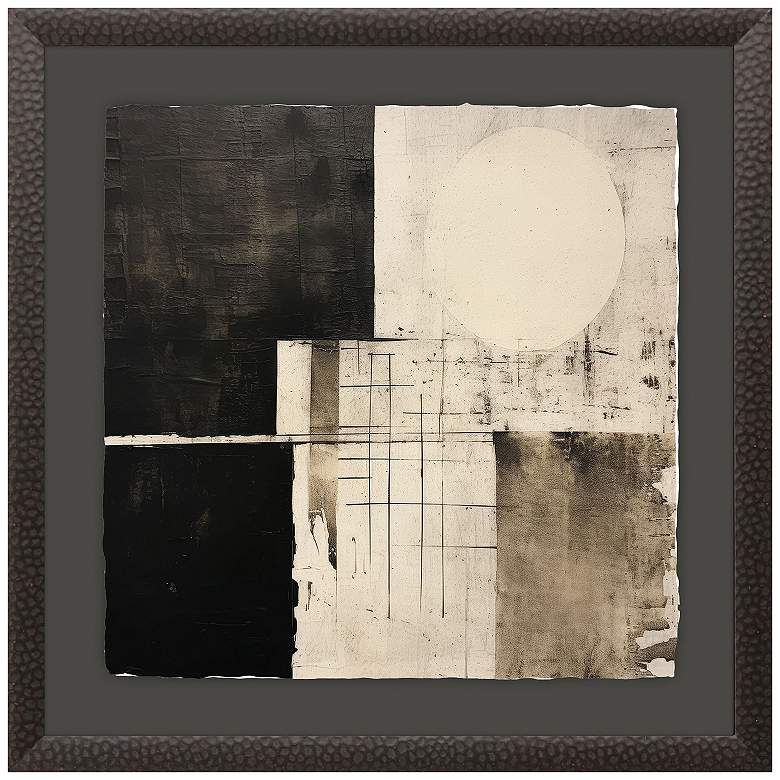 Image 1 Shattered Impressions I 29"W x 29"H Framed Art