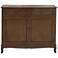Shaver 40" Wide Brown 2-Drawer 2-Door Wood Accent Cabinet