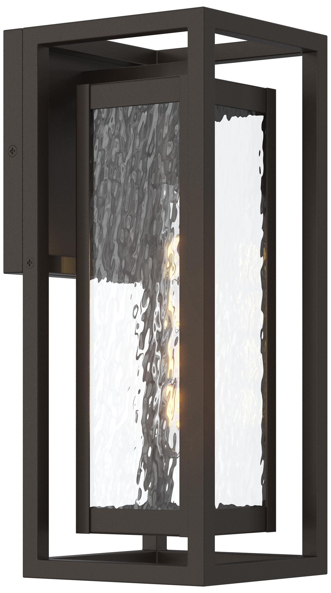 Shaw 15 inch 1 Light Outdoor Wall Light with Clear Glass