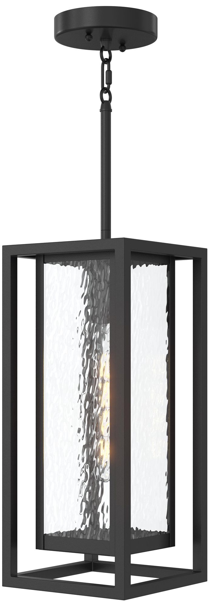 Shaw 17 Inch 1 Light Outdoor Pendant with Clear Glass
