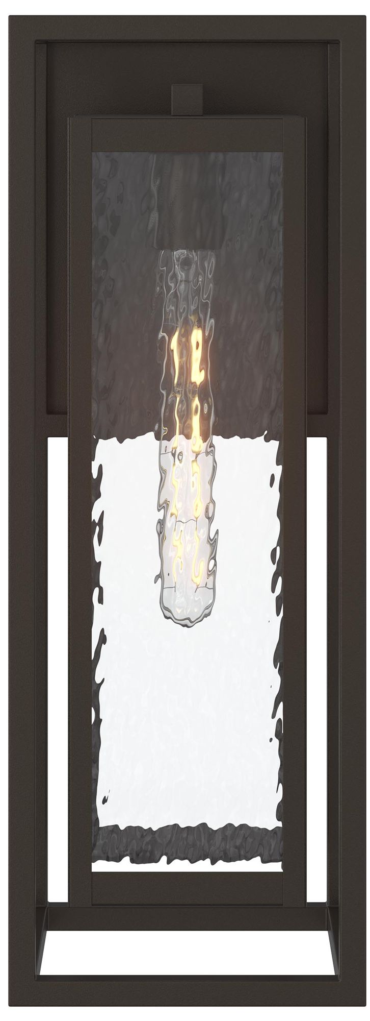 Image 6 Shaw 19.5 inch 1 Light Outdoor Wall Light with Clear Glass more views