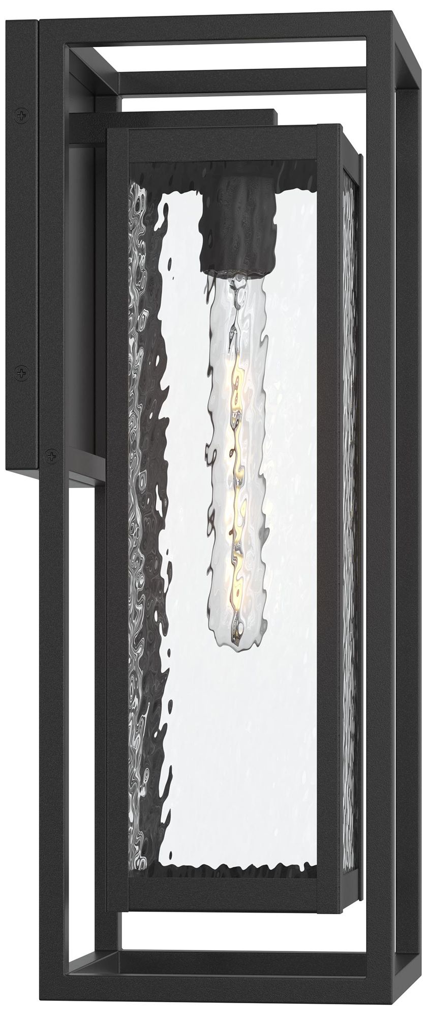 Image 7 Shaw 19.5 inch 1 Light Outdoor Wall Light with Clear Glass more views