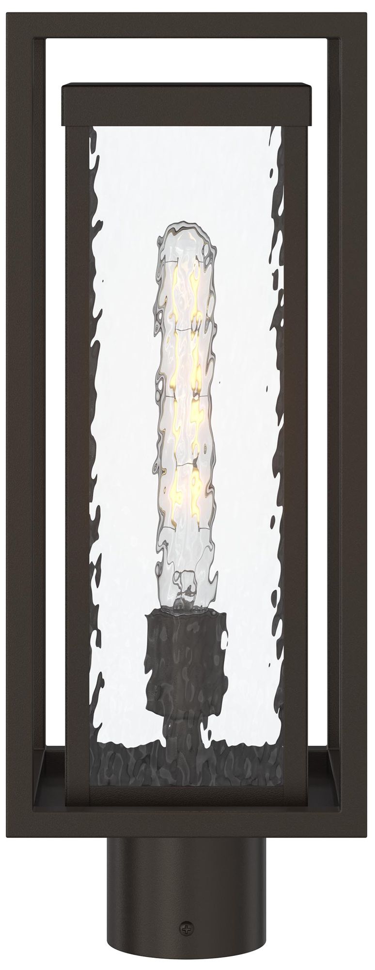 Image 7 Shaw 19 Inch 1 Light Outdoor Post Light with Clear Glass more views