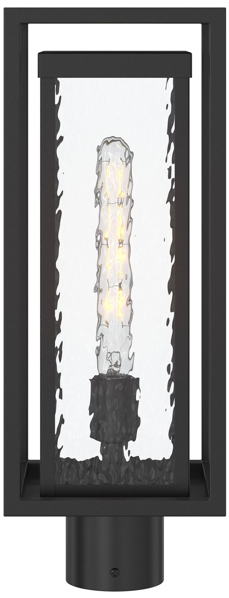 Image 7 Shaw 19 Inch 1 Light Outdoor Post Light with Clear Glass more views