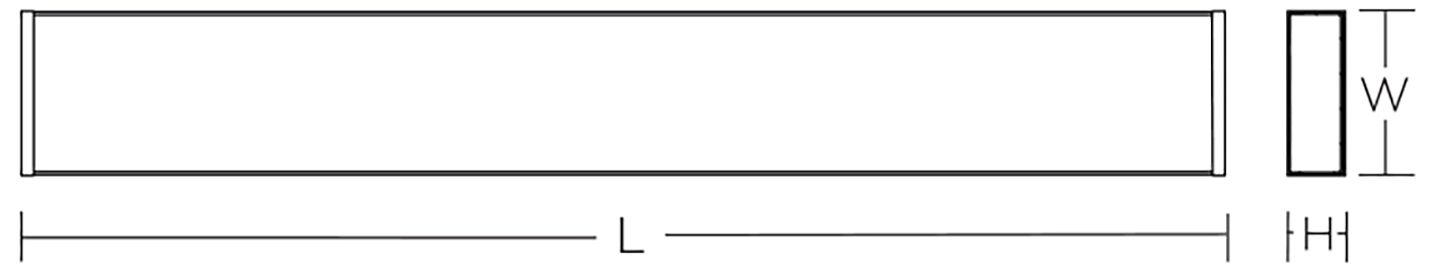 Image 3 Shaw 24" Wide White LED Linear Ceiling Light more views