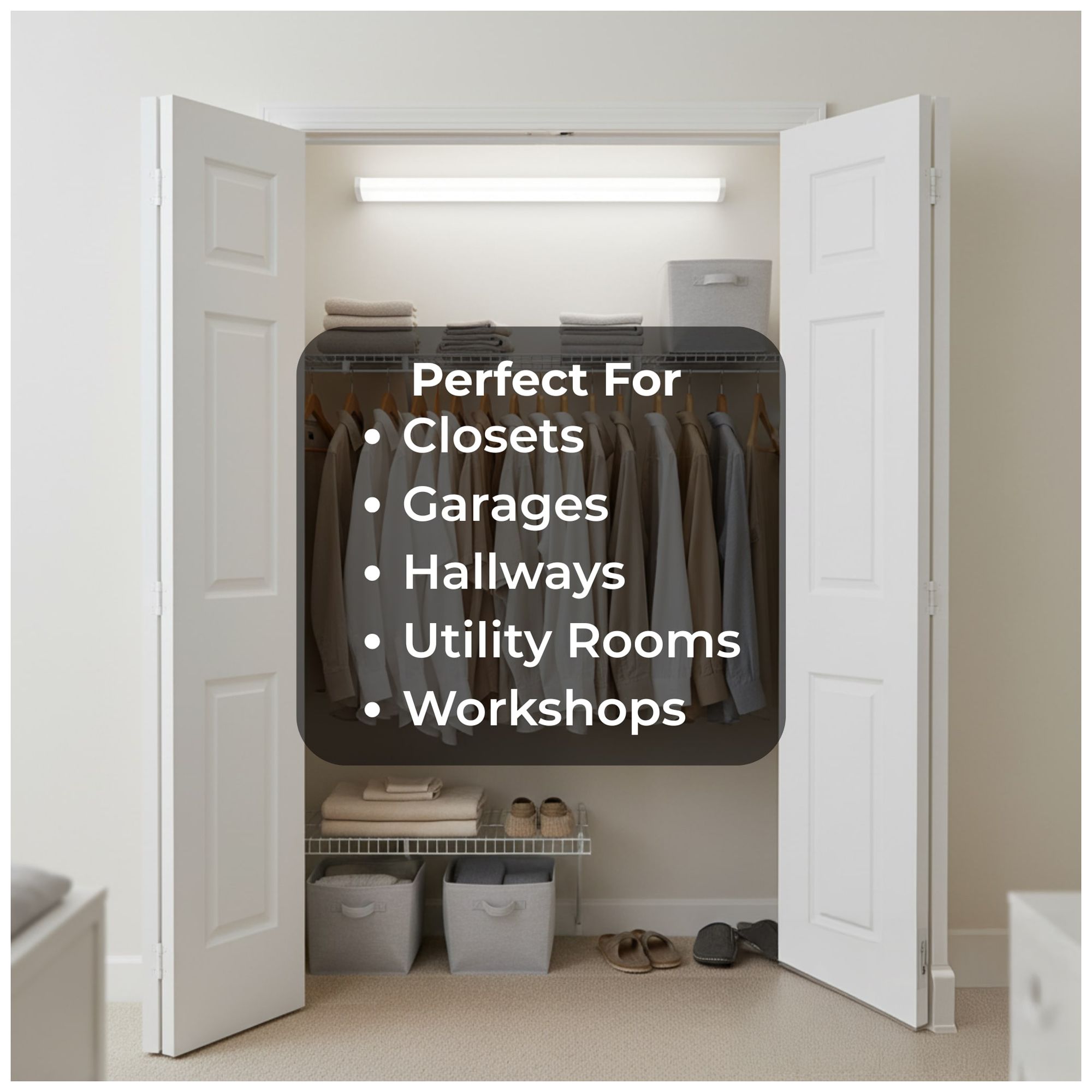 Image 7 Shaw 5" Wide White LED Undercabinet more views