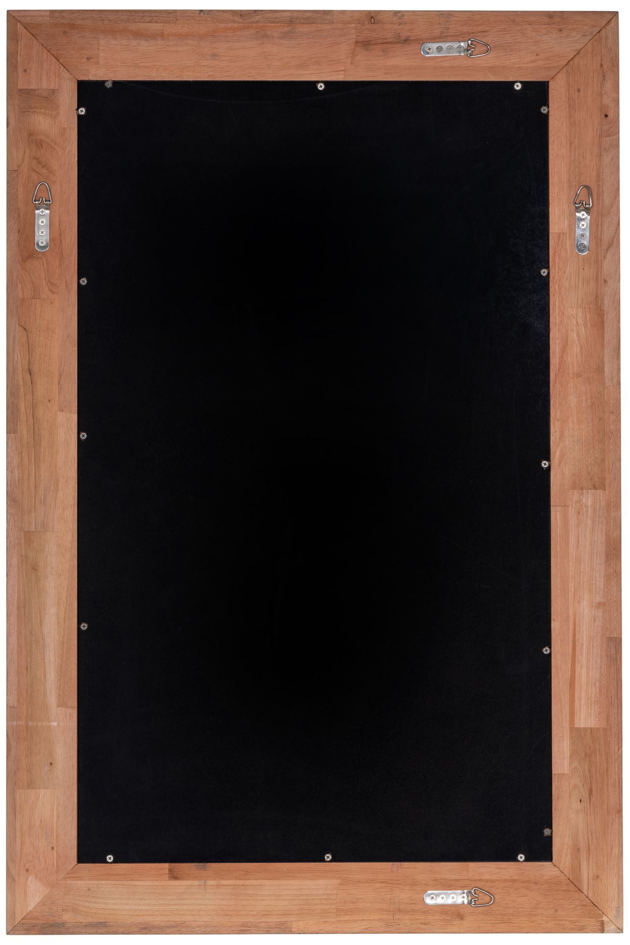 Image 3 Shaya Natural Honey 42" x 28" Wood Rectangle Wall Mirror more views