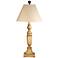 Shayla Antique Cream Candlestick Table Lamp