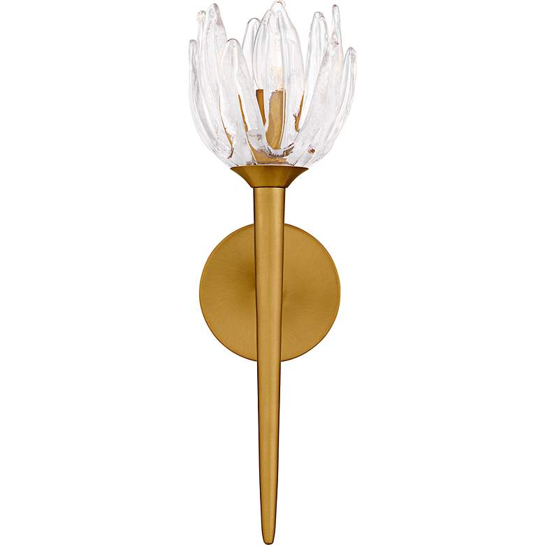 Image 3 Shea 1-Light Brushed Gold Wall Sconce more views
